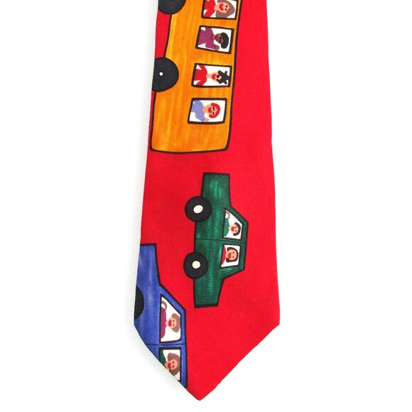 Save The Children Early Men's Silk Tie - Picture 2 of 5